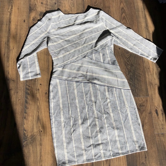 NWT Anthropology Maeve Blue Striped Dress - Picture 2 of 6